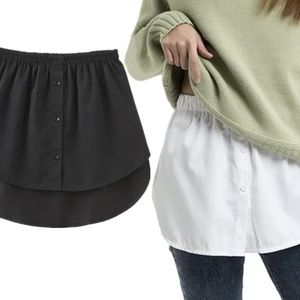 Shirt length layering pieces